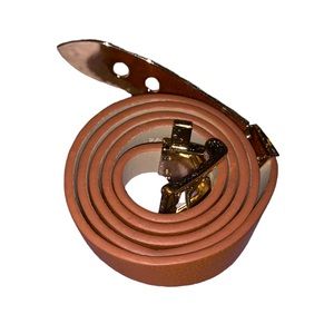 New York & Co Faux Leather Belt Size M/L